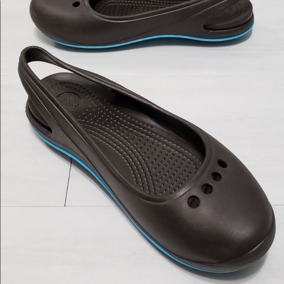 𝅺CROCS Womens Comfort Beach Sport Maryjane Slingback Sandals - Picture 4 of 10